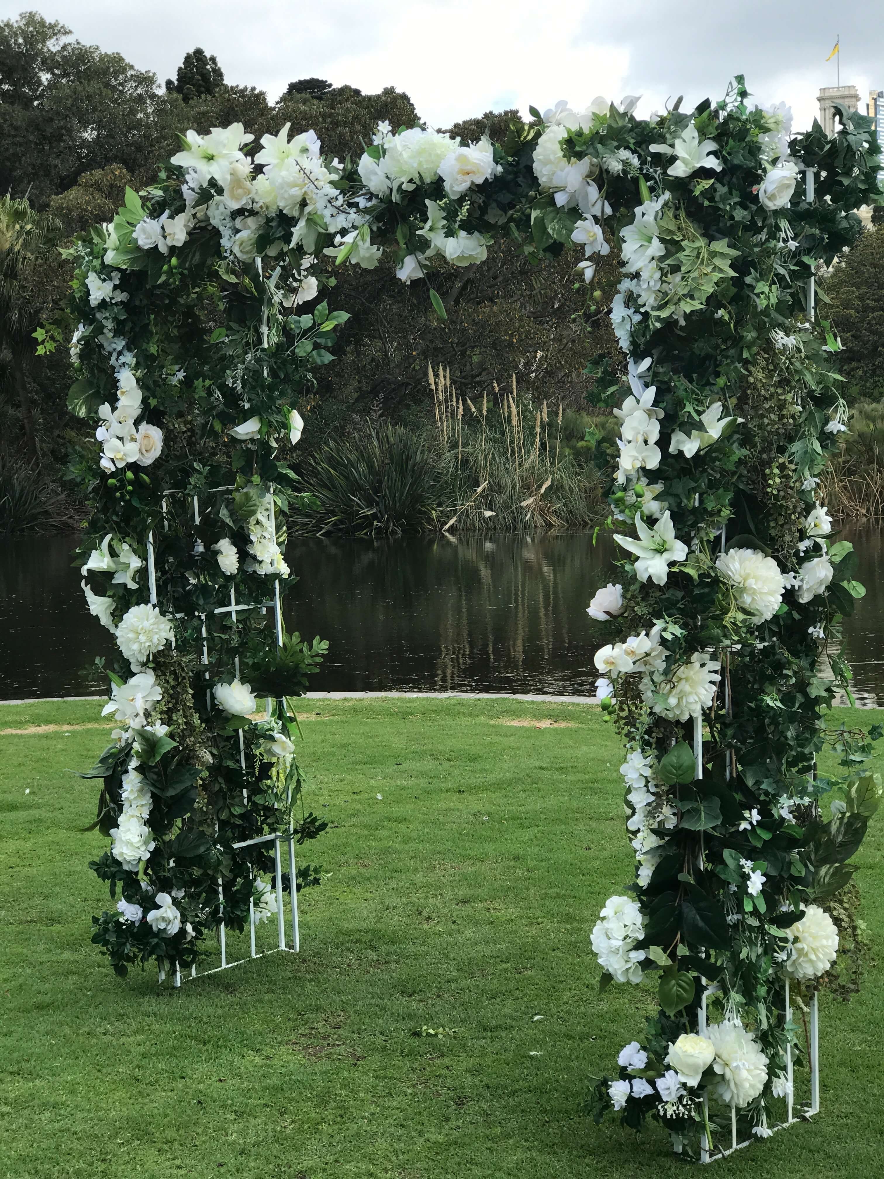 flower arch for wedding