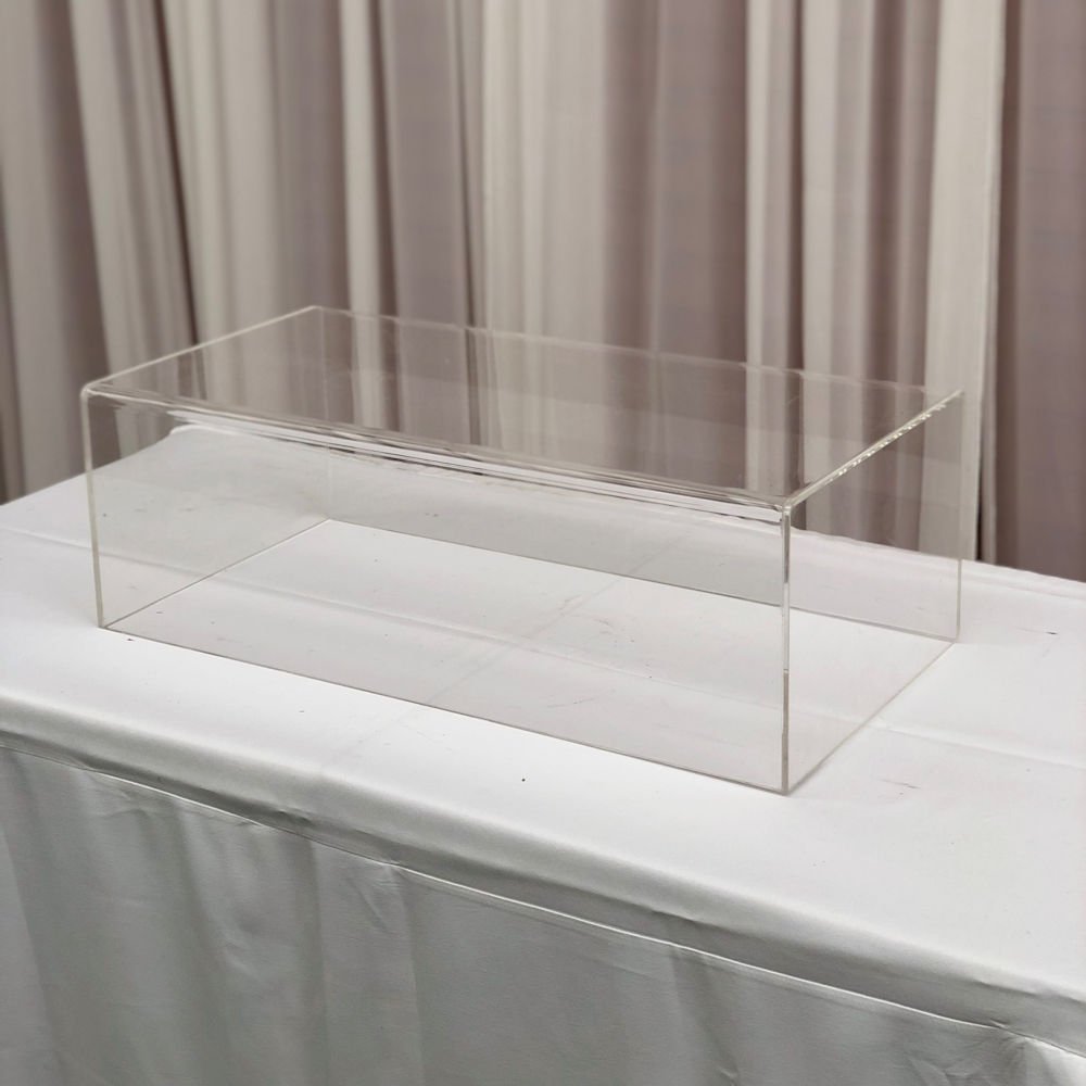Clear Acrylic Rectangular Box