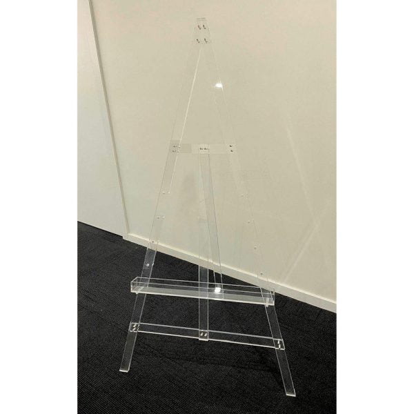 Clear Acrylic Easel - Hire Melbourne