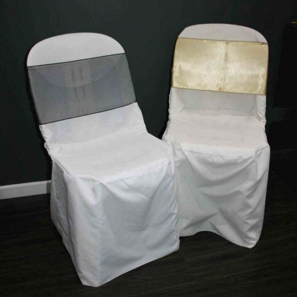 Garden Chairs with Covers and Sashes - 7 - Hire Melbourne