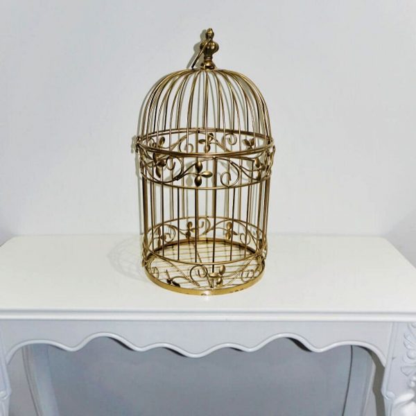 Gold Birdcage - 2 - Hire Melbourne