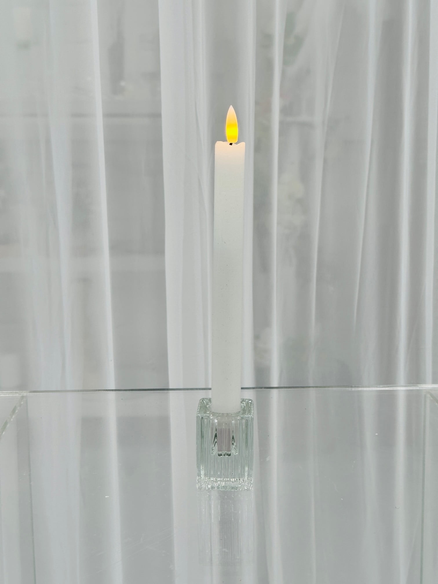LED Flameless Dinner Candles - Weddings of Distinction - Hire Melbourne