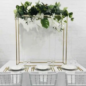Long Gold Stand - 2 - Hire Melbourne
