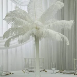 Ostrich feather centrepiece (2 styles)