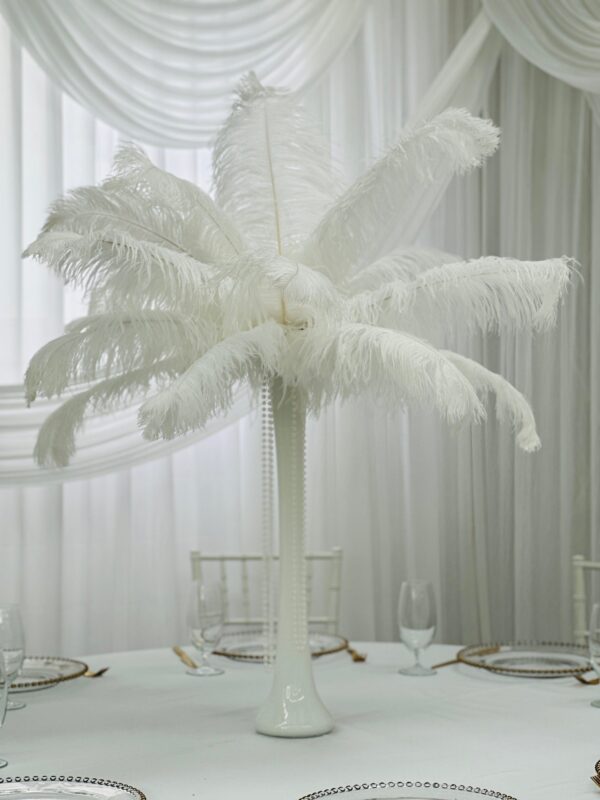 Ostrich feather centrepiece (2 styles)
