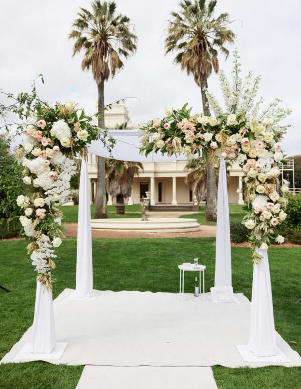 Ivory Square Bridal Carpet - Image 2