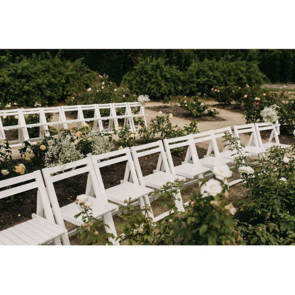 White Wooden Chairs