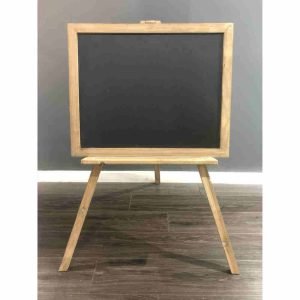 Wooden Tripod Blackboard