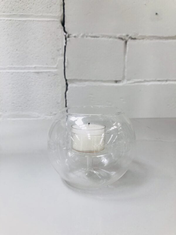 Glass T-light votive