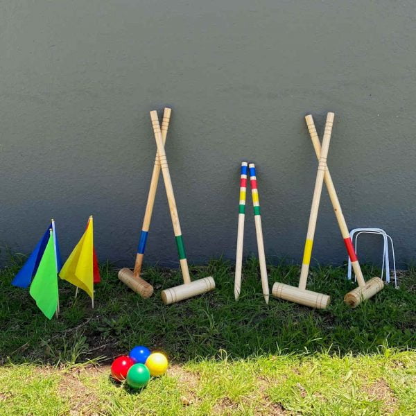 4 Player Croquet Game Set - Hire Melbourne