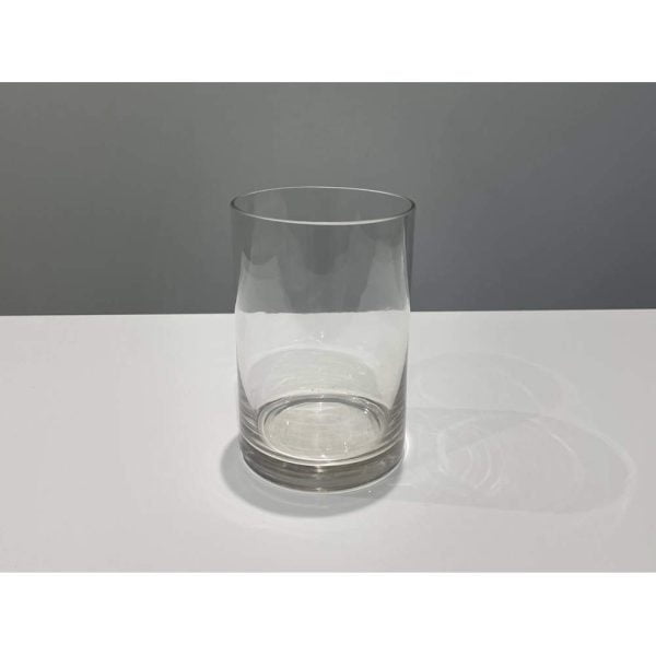 Clear Cylinder Vase 15cmH x 10cmD