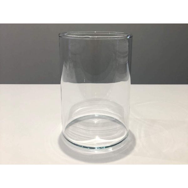 Clear Cylinder Vase 17.5cmH x 12cmD