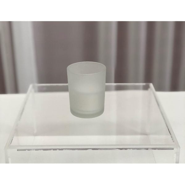 Frosted tea light votive - Hire Melbourne