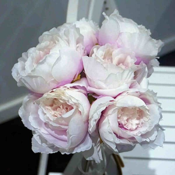 Silk Lilac Peony Posy - 2 - Hire Melbourne