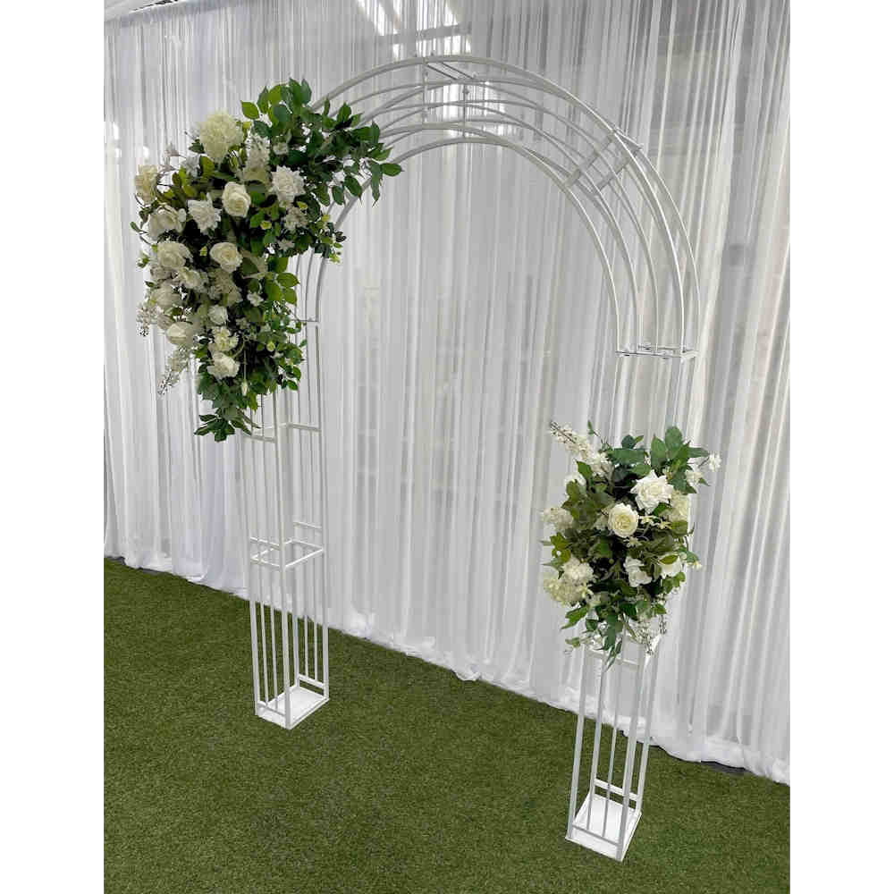 Spring garden silk floral arrangement - Weddings of Distinction
