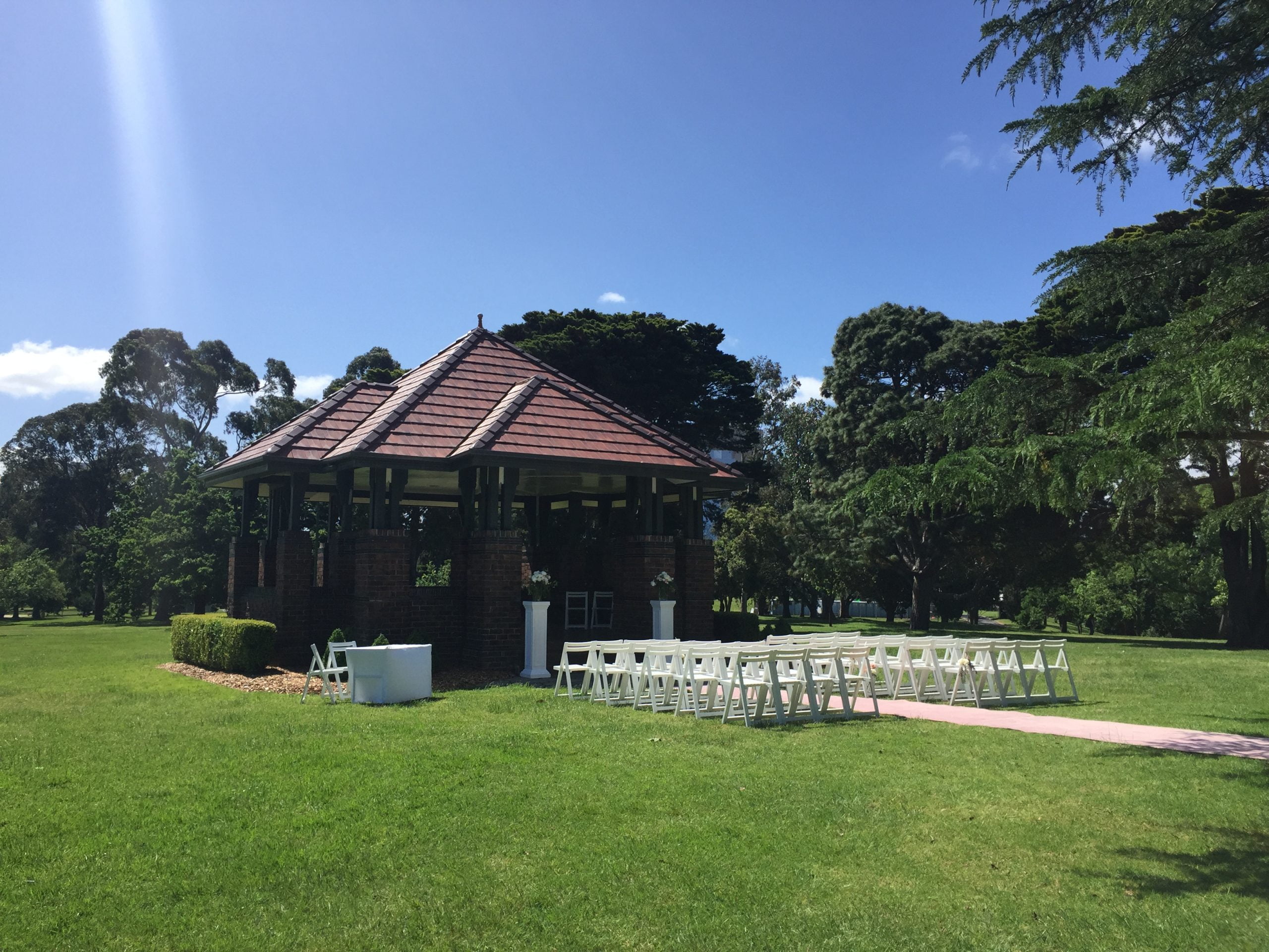 Stapley Pavilion at Kings Domain, Melbourne Stapley Pavilion at Kings Domain, Melbourne