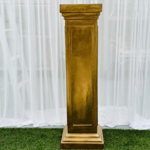 Traditional pedestal - Gold