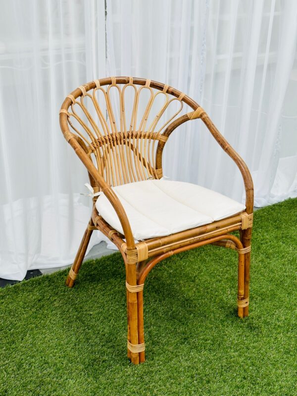 Rattan Bedekken Chair Weddings of Distinction