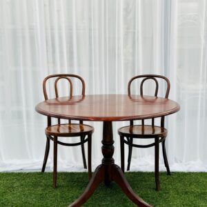 Antique Round Signing Table