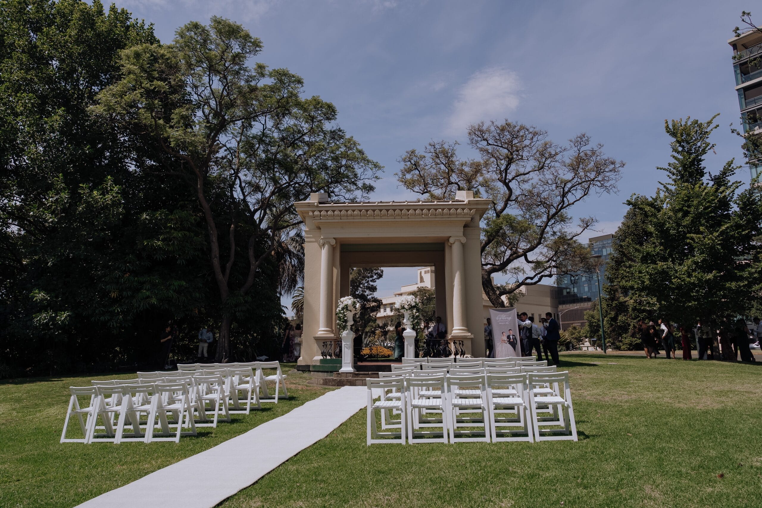 Ivory Carpet in Gardens