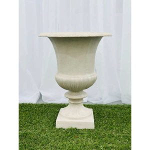 Natural Fluted Urn Hire Melbourne
