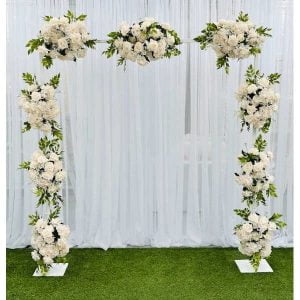 Rosie Silk Floral Arbor Arch Hire Melbournek