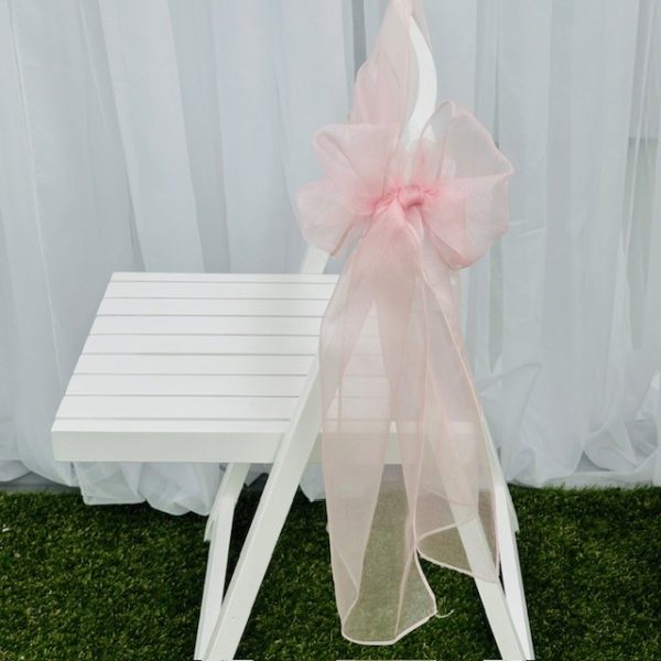 Light pink Organza Sash