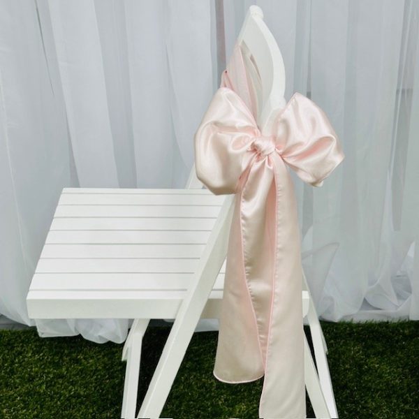 Light pink Satin Sash