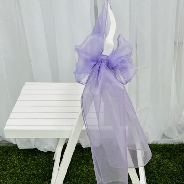 Lilac Organza Sash