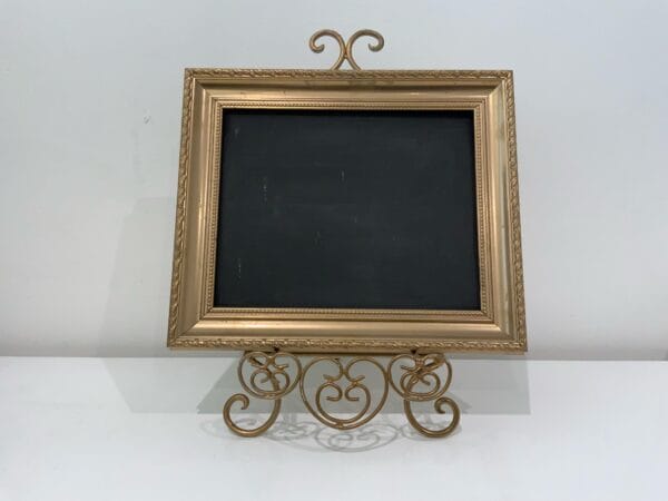 Framed in Gold Mini Chalkboard
