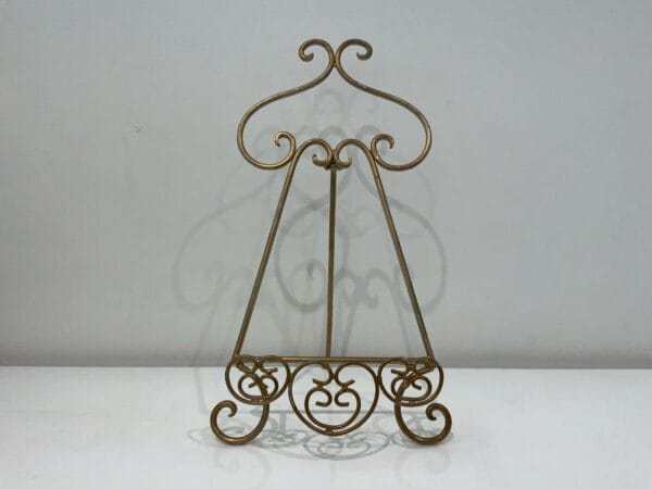 Gold Tabletop Easel - Image 2