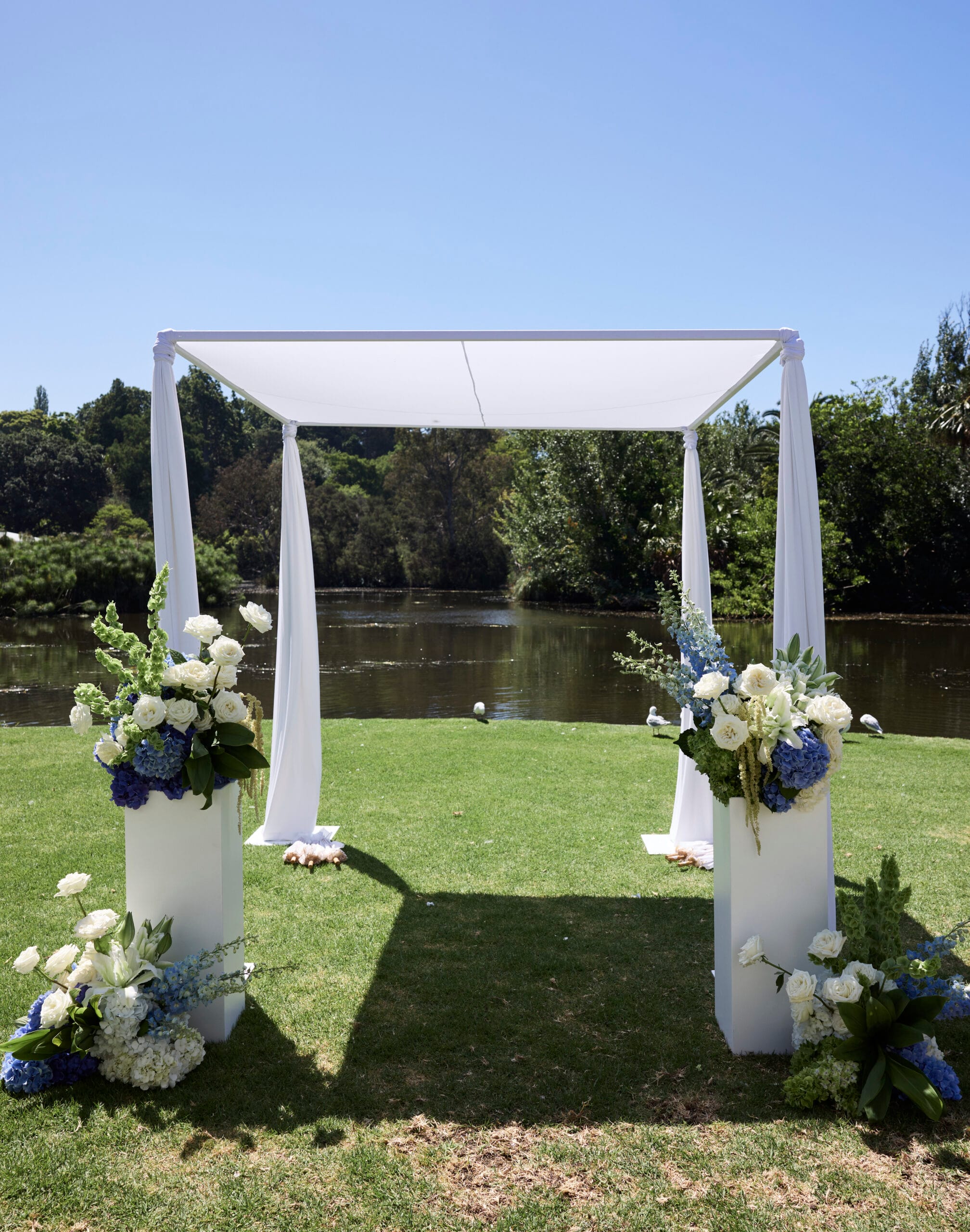 Standard canopy with front pole at RBG