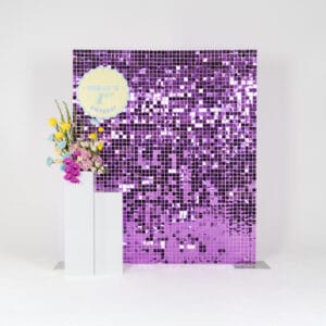 Sequin Tile Backdrop - Purple