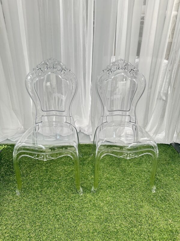 Clearly in love chairs