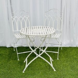 Rosette White signing table