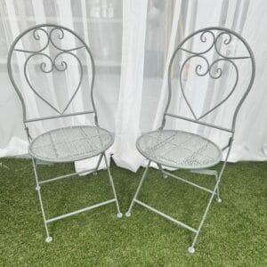 Sage signing table chairs