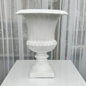 Classic White Urn