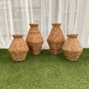 Costal Woven Urns
