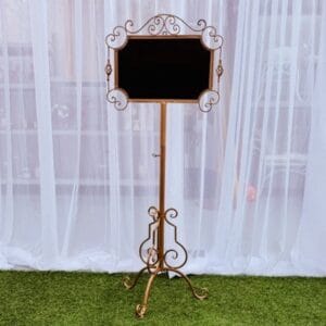 The Paris Chalkboard - Gold