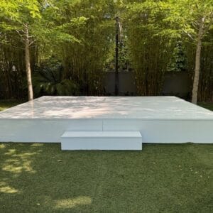 White Acrylic Stage (3m x 4m)