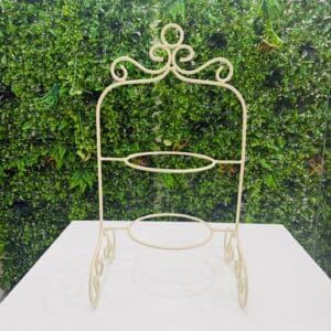 Ivory High Tea Stand 55x31cm - 5 available