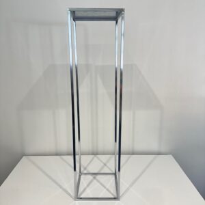 Chrome flower tower